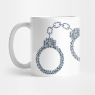 Diamond handcuffs (version 1) Mug